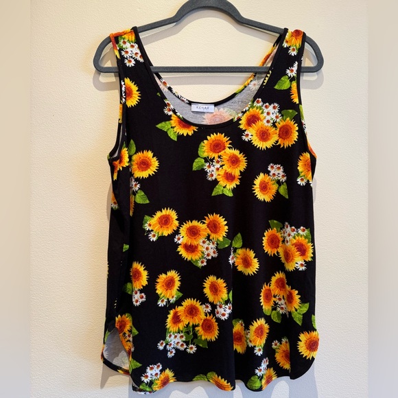 Sunflower Tank Top - Kenar - size Large - Picture 2 of 4